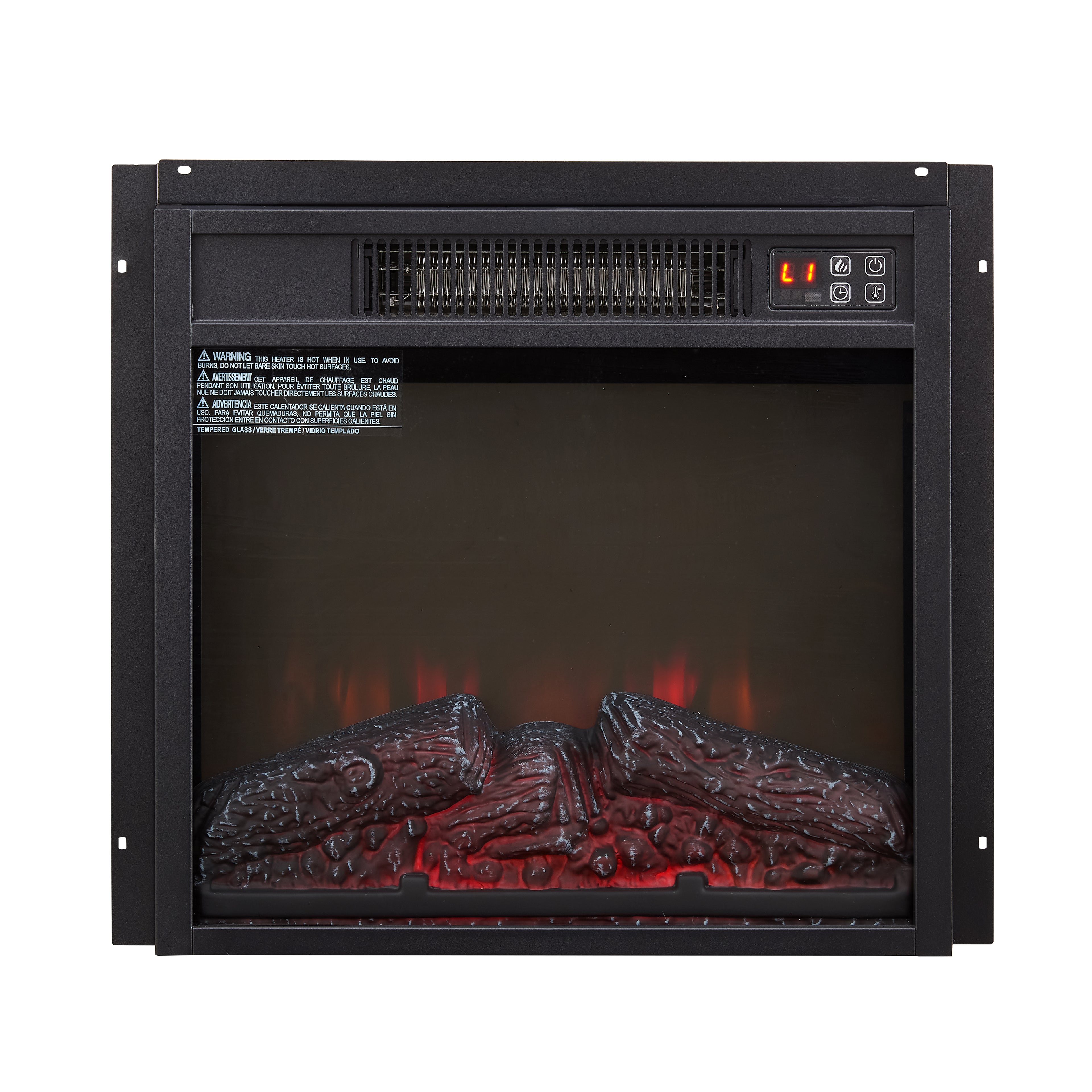 Electric Fireplace Insert 18"