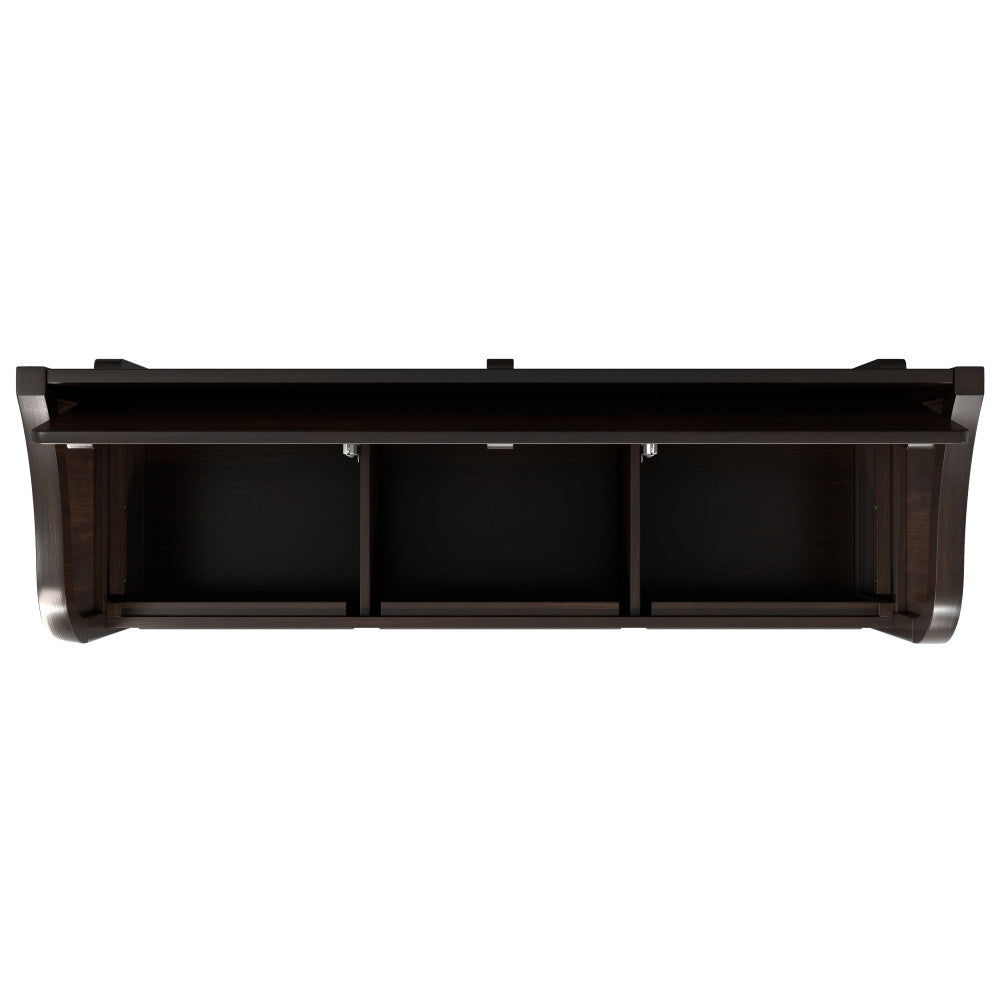 Connaught 56" Wide Solid Wood Wide Entryway Storage Bench