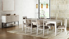 Rope Back Chair - Vanilla / Carmel (Set of 2)