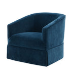 Earl Baltic Skirted Swivel Chair