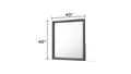 Denver Modern Style Mirror Made with Wood
