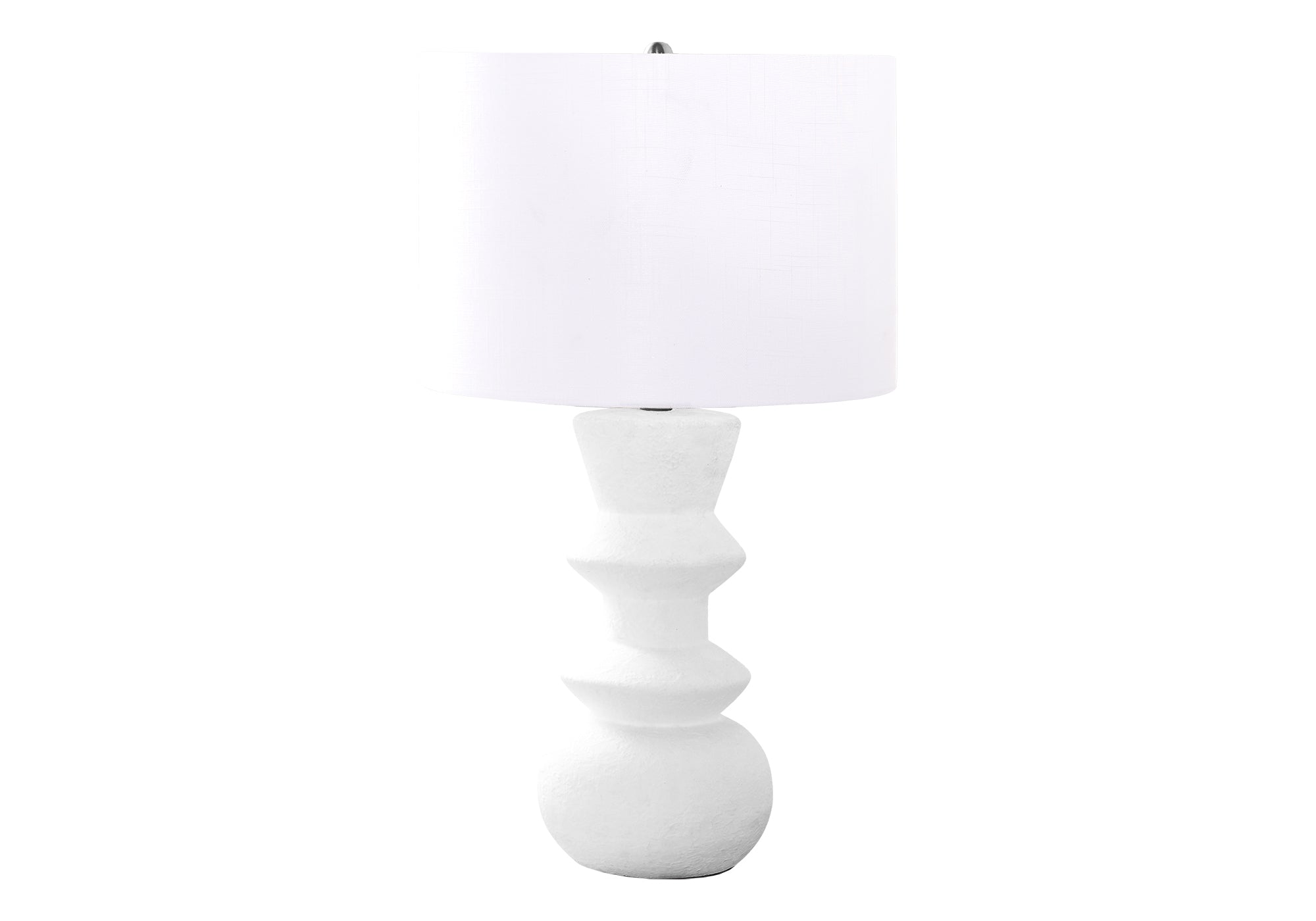 Premium 26"h Table Lamp with Unique Geometric Design