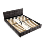 Queen Size Upholstered Bed with Storage