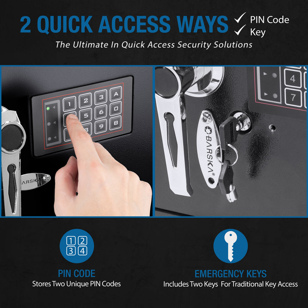 1.1 Cu Ft Keypad Depository Safe