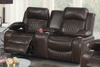 Contemporary Style Power Motion Living Room Set