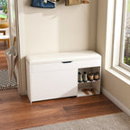 Entryway Bench with Shoe Storage