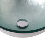 Bathroom Artistic Tempered Glass Vessel Sink