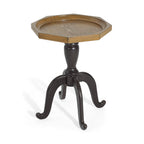 End Table (Natural + Black)