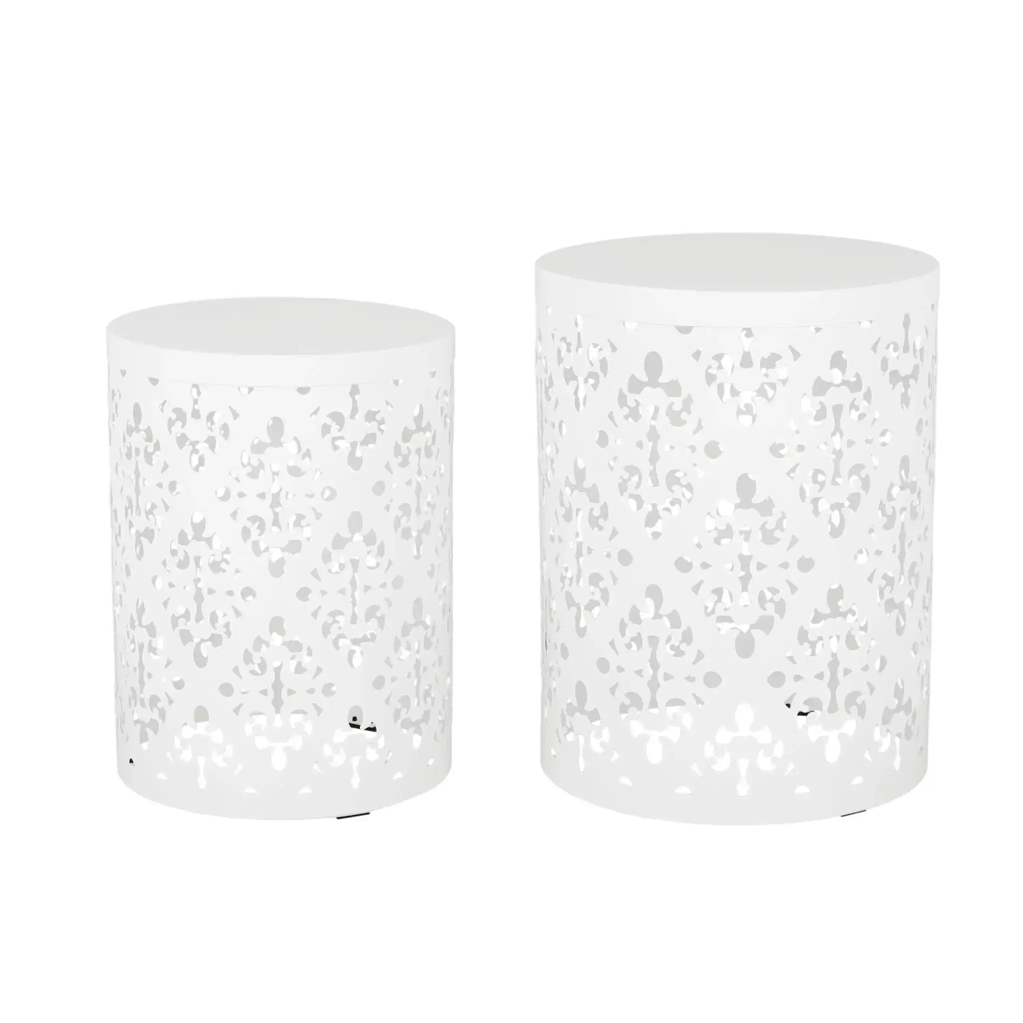 Outdoor Metal Modern Design End Table