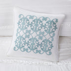 4 Piece Reversible Ruffle Quilt Set with Throw Pillow