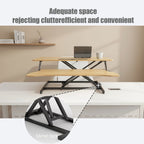 32 Inch Desk Converter – Height Adjustable Sit to Stand Riser