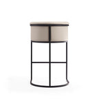 Cosmopolitan Metal Upholstered Barstool