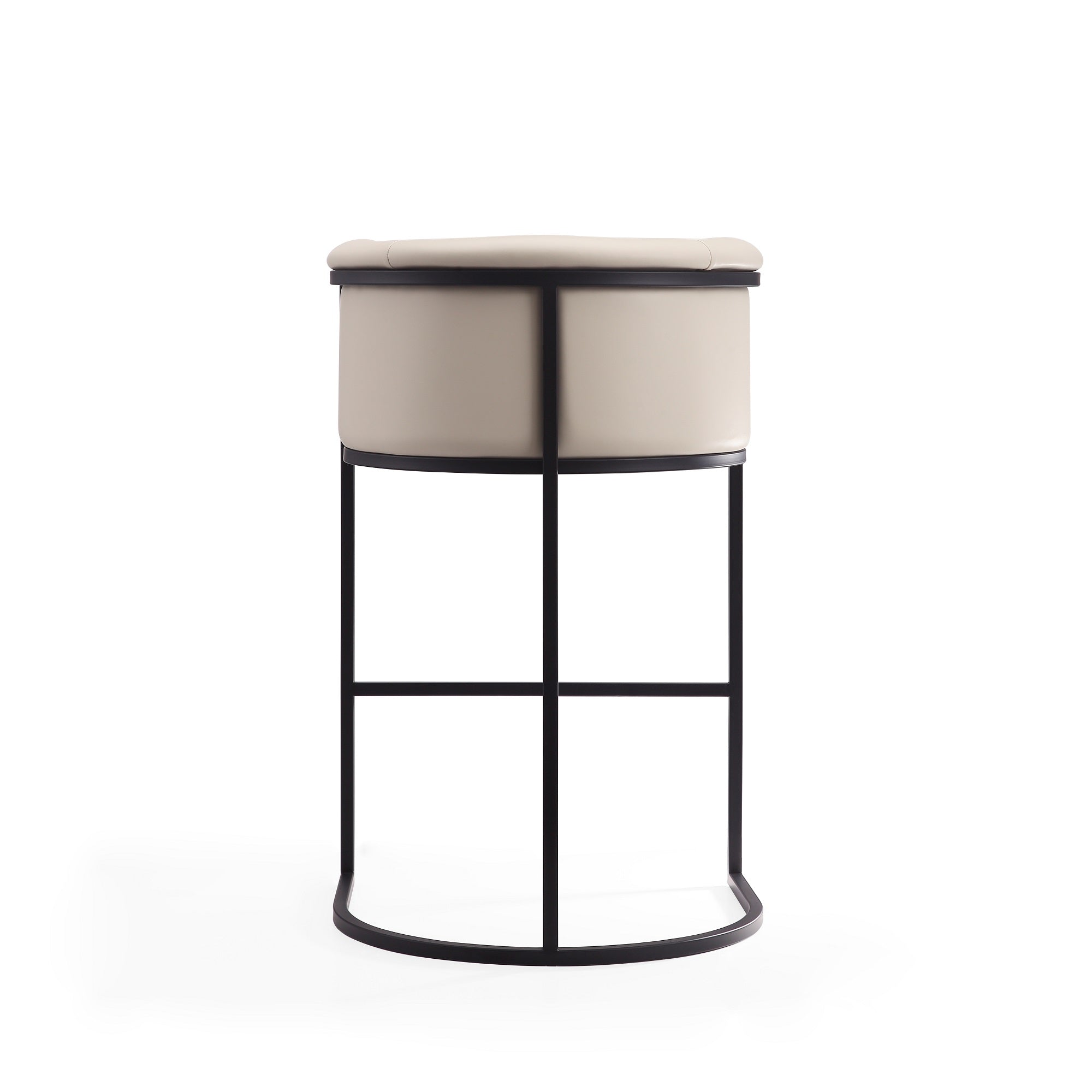 Cosmopolitan Metal Upholstered Barstool