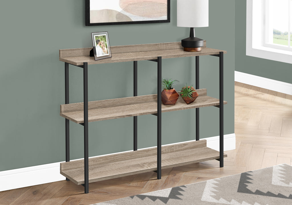 Accent Table - 3-Tier Console for Living Room or Entryway