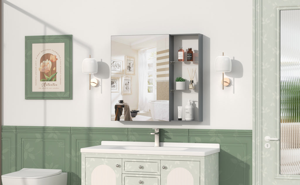 30'' x 28'' Medicine Cabinet with Mirror
