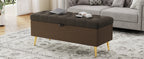 Modern Storage Ottoman Bench