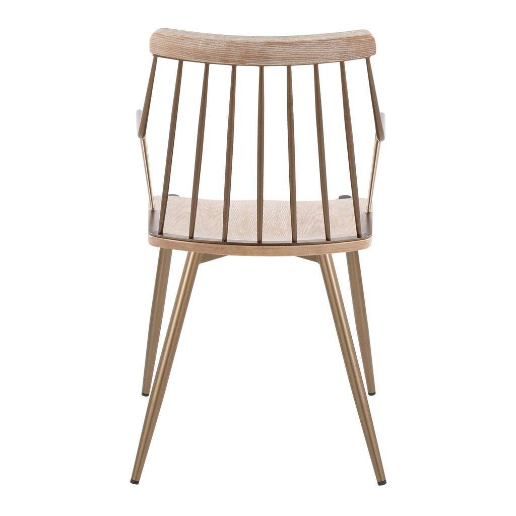 Accent Dining Chair in Antique