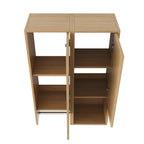 24 Inch Wall-Mounted Side Cabinet Combination