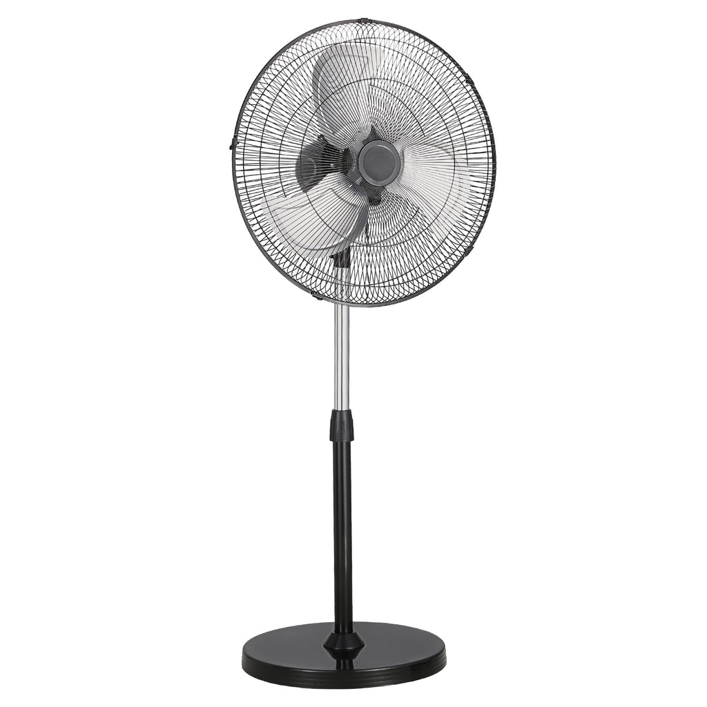 18" Industrial Pedestal Fan 3-Speed Oscillating Fan