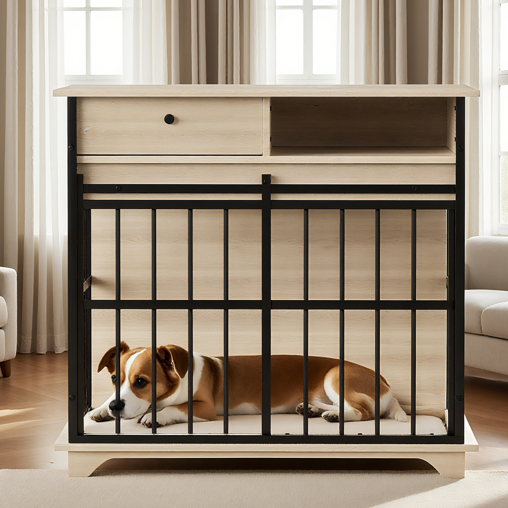 Wooden Dog Cage Furniture for Small Dogs