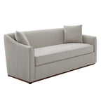 Modern 3-Seater Sofa With Throw Pillows