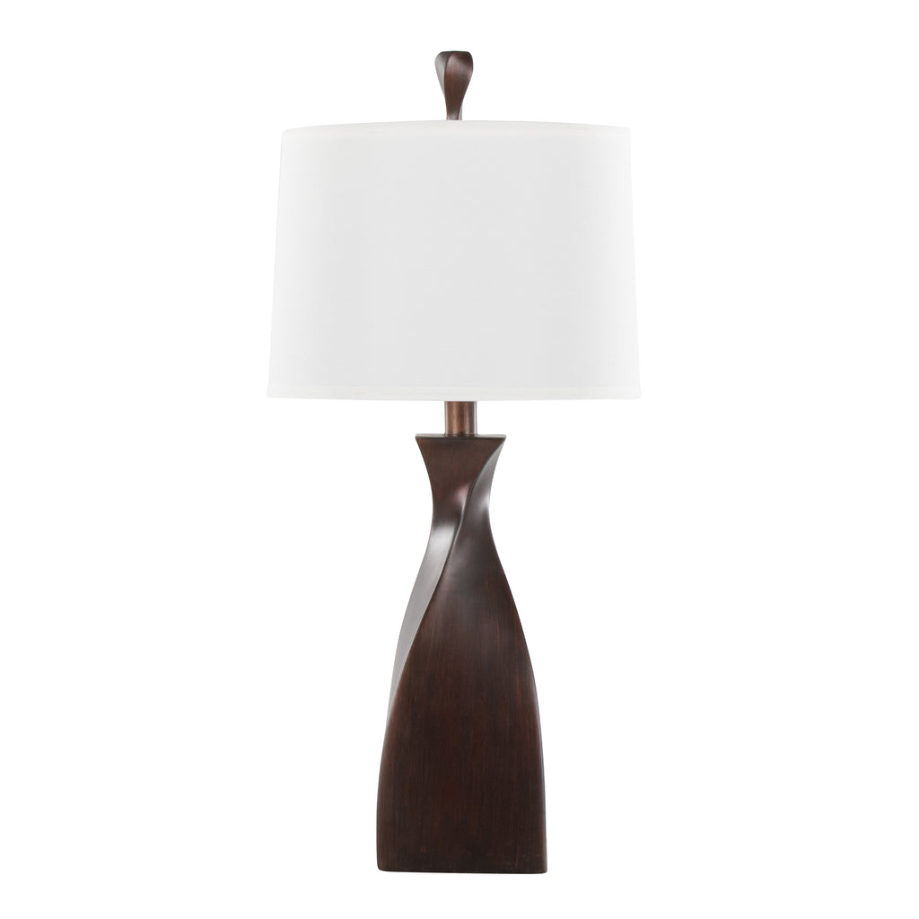30" Contemporary Polyresin Table Lamp