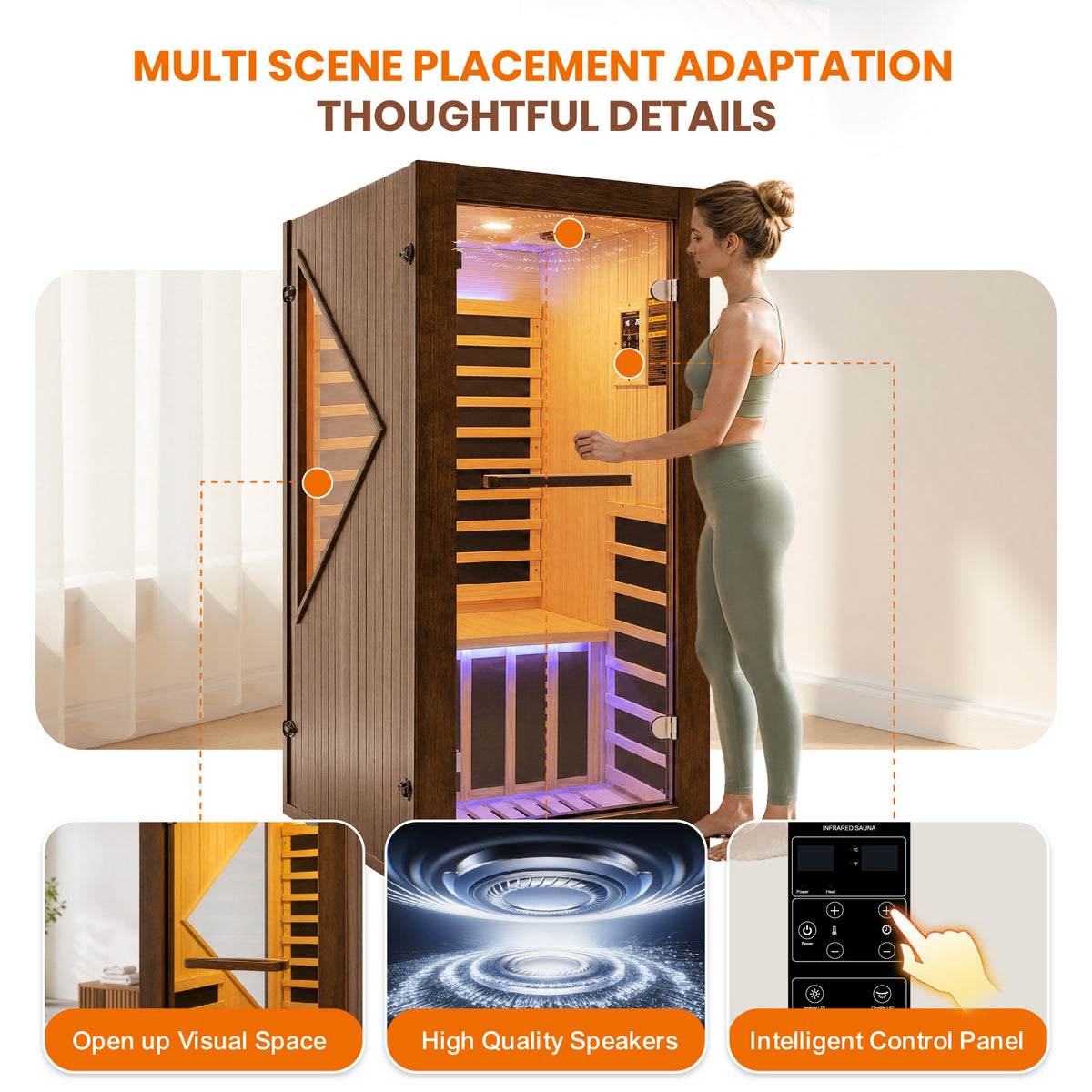 1090W Premium Sauna