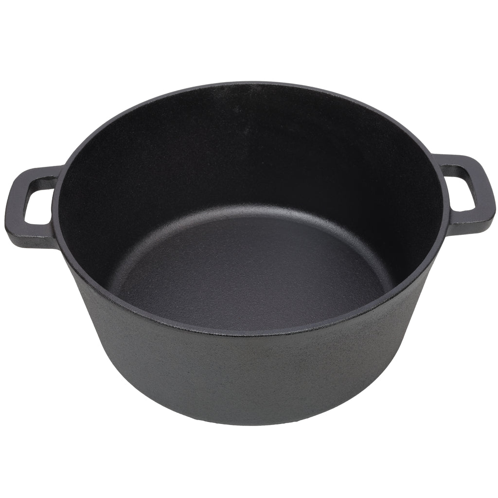 3 in 1 Pre-Seasoned Cast Iron Dutch Oven