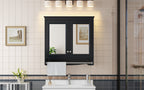 3-in-1 Bathroom Mirror Cabinet