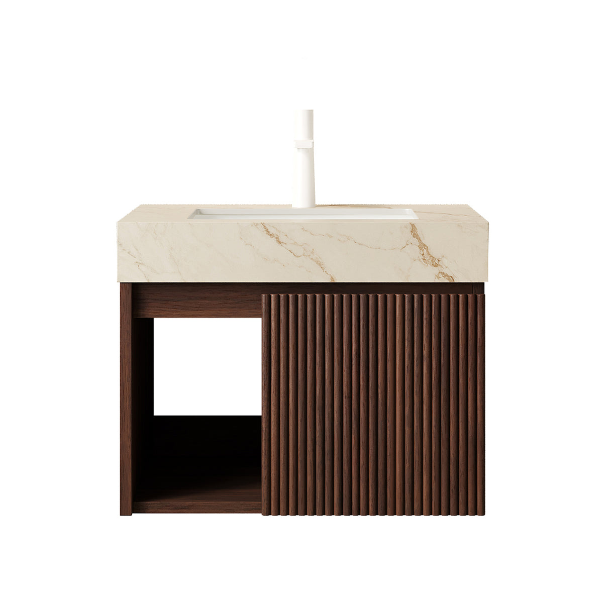 Eiden 24" Bathroom Vanity & Sink Floating Storage Cabinet