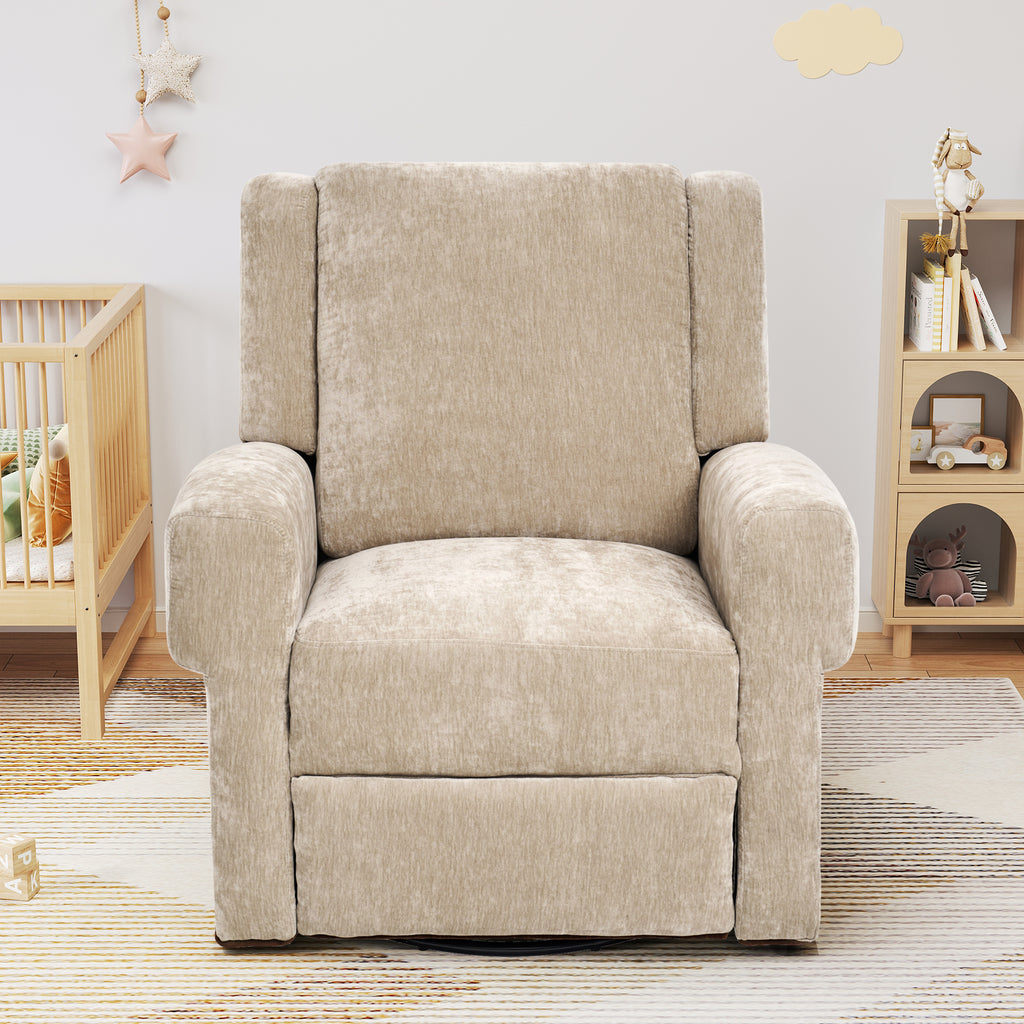 Manual Recliner Nursery Recliner Chair Swivel Rocker