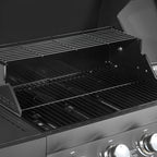 4 Burner Propane Gas Grill with Side Burner