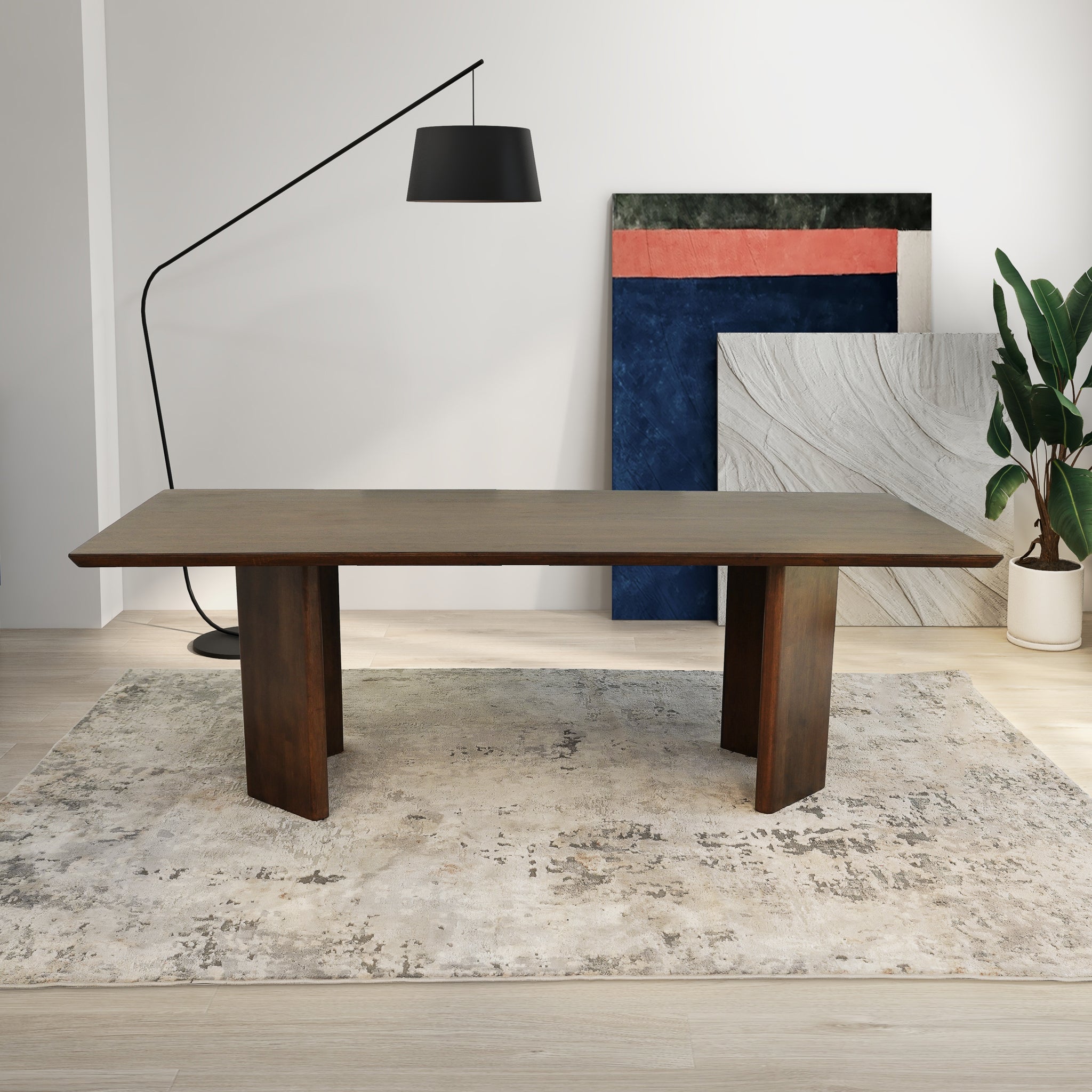 Alden Solid Wood Dining Table