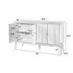 Vintage Sideboard Buffet Cabinet