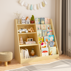 Kids Bookshelf and Toy Storage Organizer