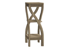Accent Table - Square Design with Shelves