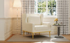 Modern Velvet Accent Chair