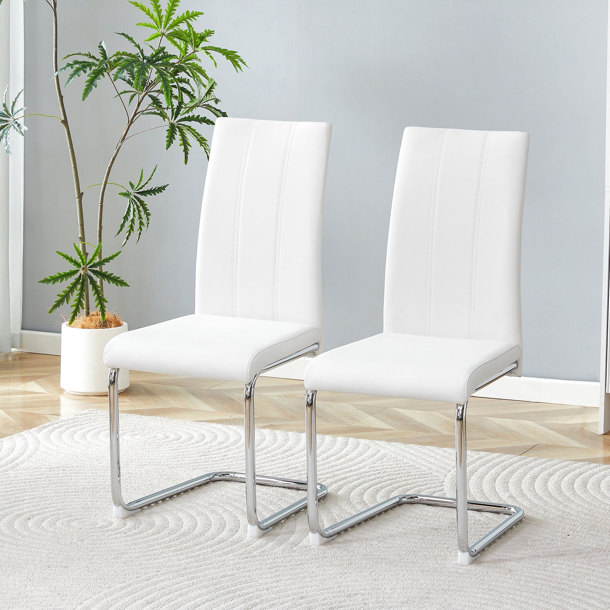 Modern Upholstered Dining Chairs for Dining Room