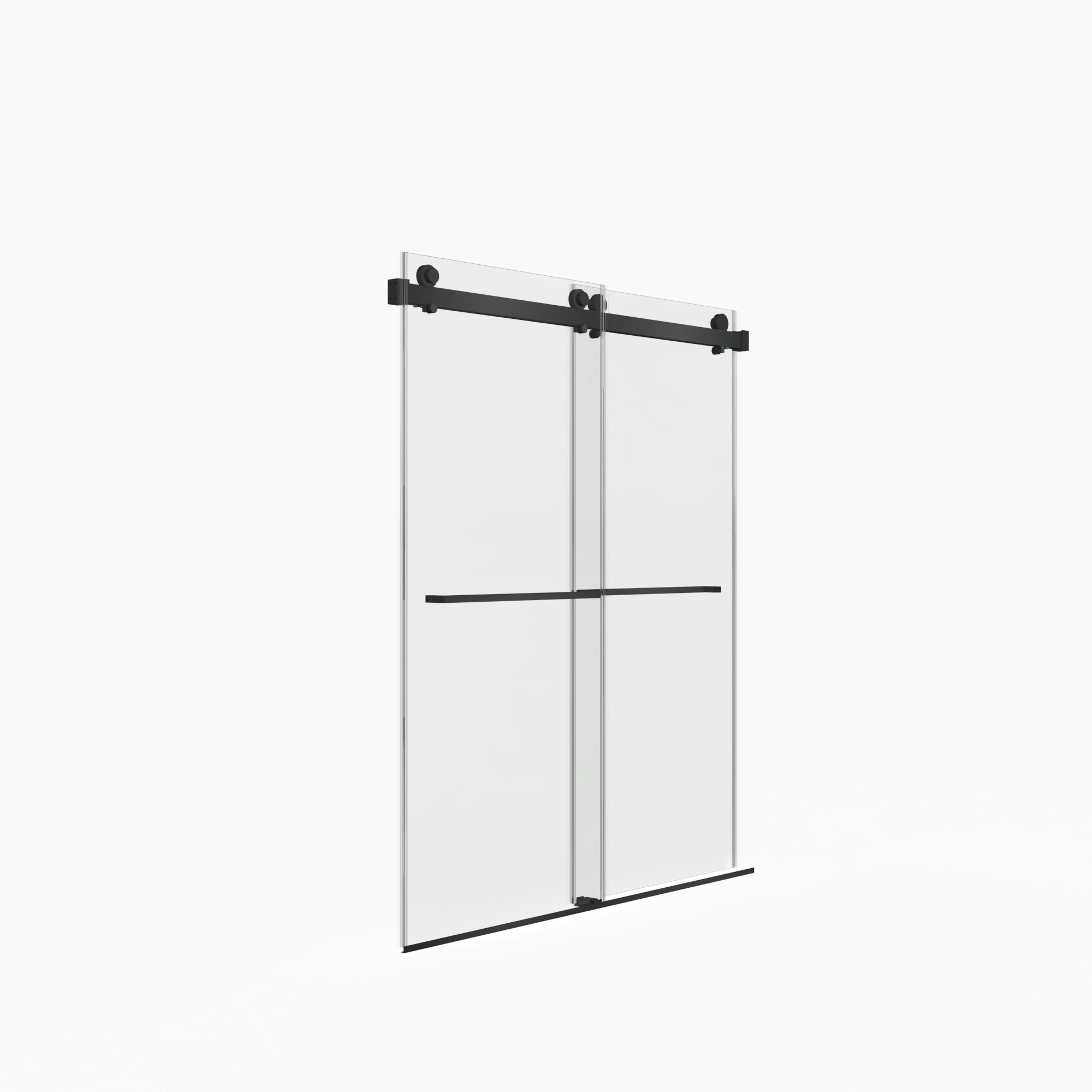 Frameless Double Sliding Shower Door