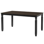 59"-77" Extendable Dining Table for 4–6 People