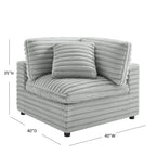 Jenny Corner Accent Chair
