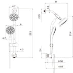 Multi Function Dual Shower Head - Shower System