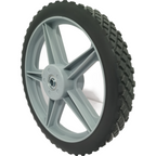 12" Spoked Plastic Wheel and Tire - 10 Pack