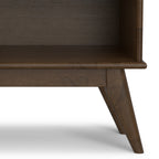 Draper Mid Century Low Bookcase