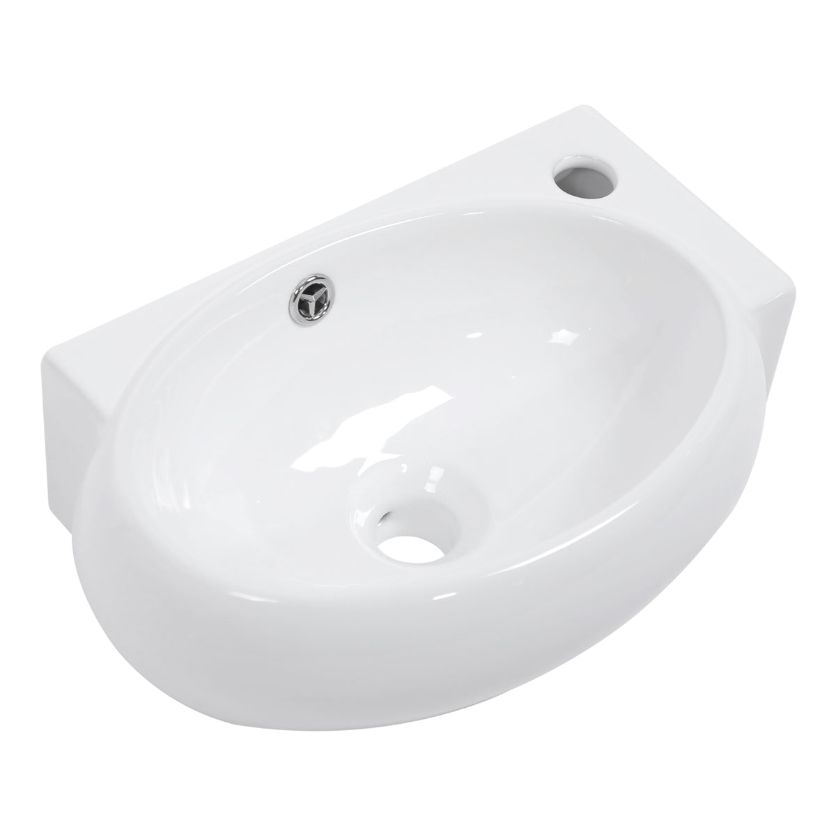 16.5x11 Inch Ceramic Bathroom Sink
