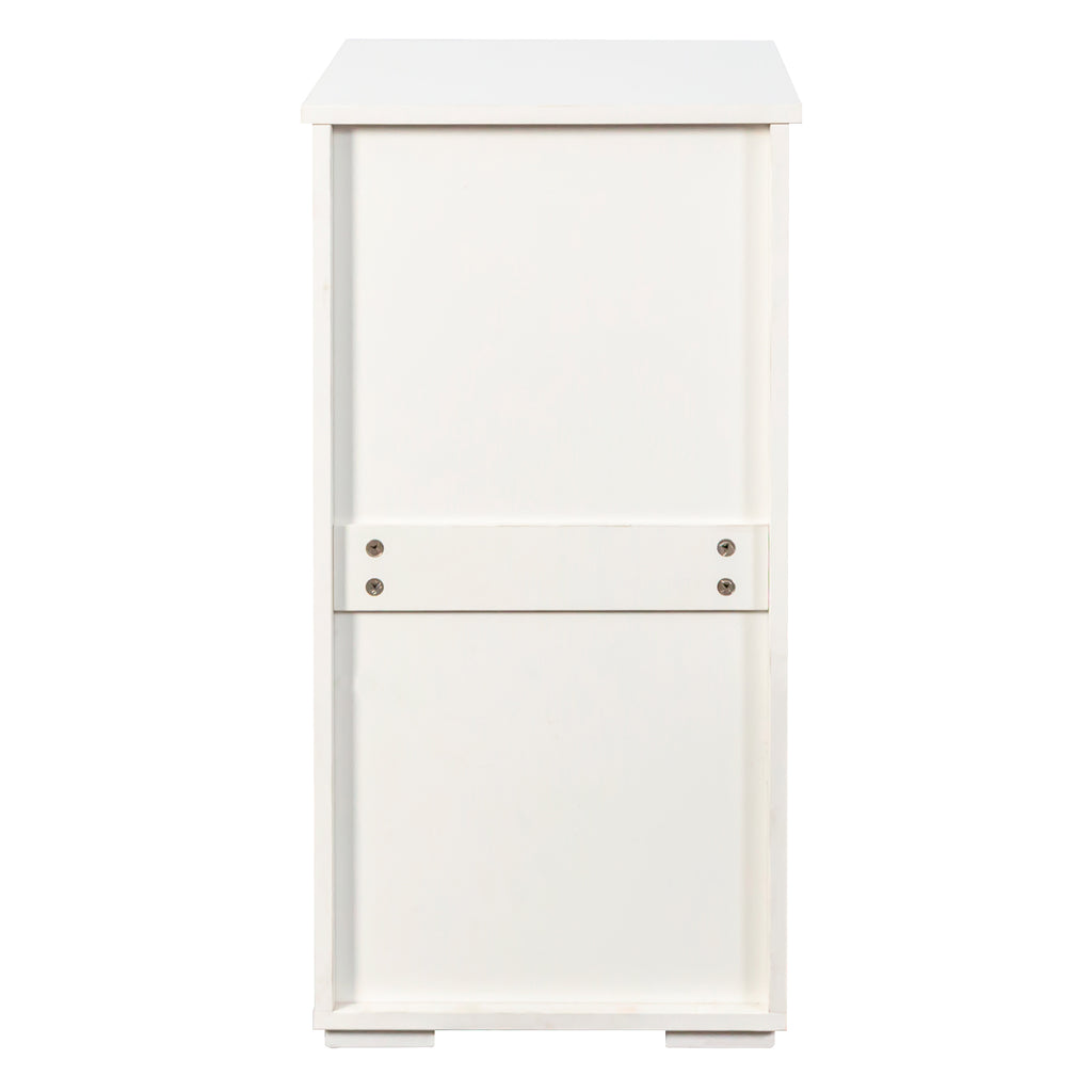 Laundry Cabinet with Removable Liner Bags