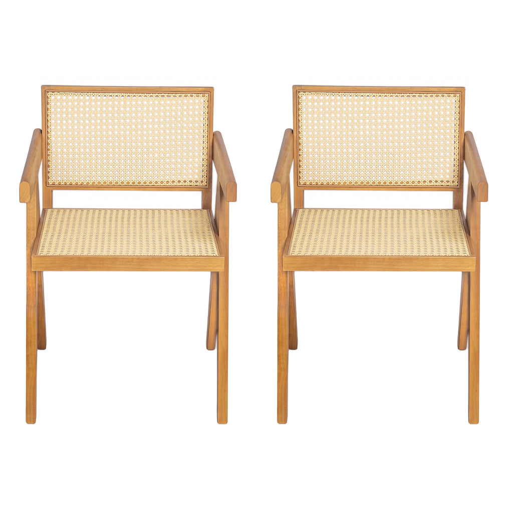 Chandigarh Arm Dining Chair (Set of 2)