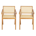Chandigarh Arm Dining Chair (Set of 2)