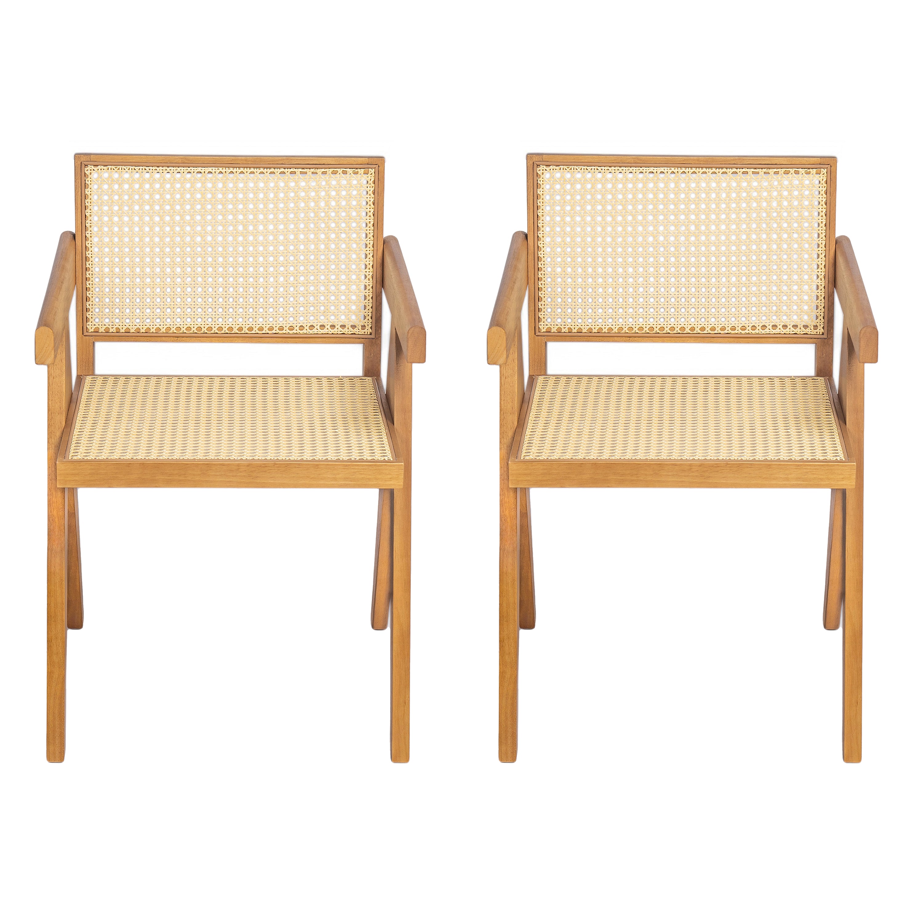 Chandigarh Arm Dining Chair (Set of 2)
