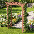 Wooden Arbor Wedding Arch for Ceremony